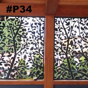 Metal Privacy Screen with Birds | Decorative Steel Panel image 12