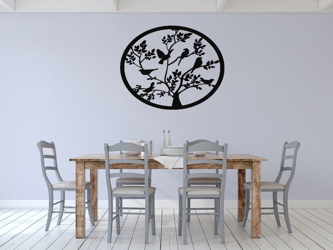 Tree of Life Metal Wall Art: Large Steel Family Tree Decor - Etsy