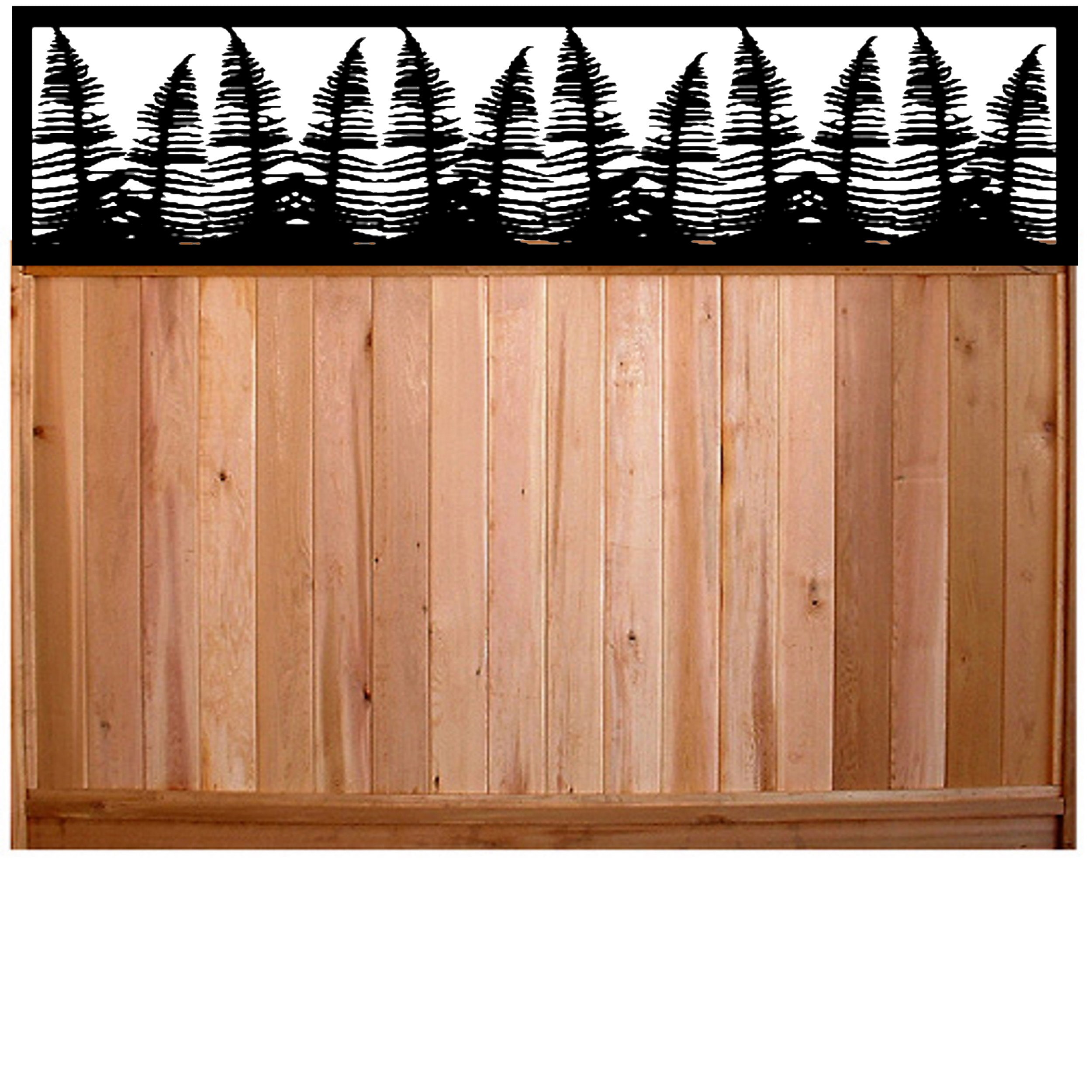 Fence Topper Metal Fence Topper for Privacy Etsy