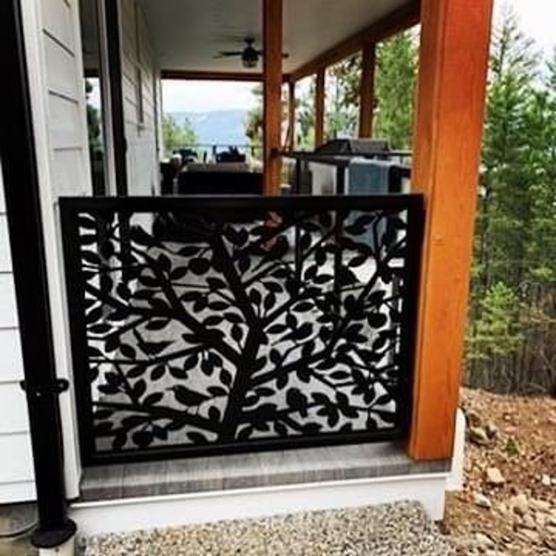 Metal Pedestrian Gate Rustic Metal Gate Indoor / Ooudoor Metal Entry