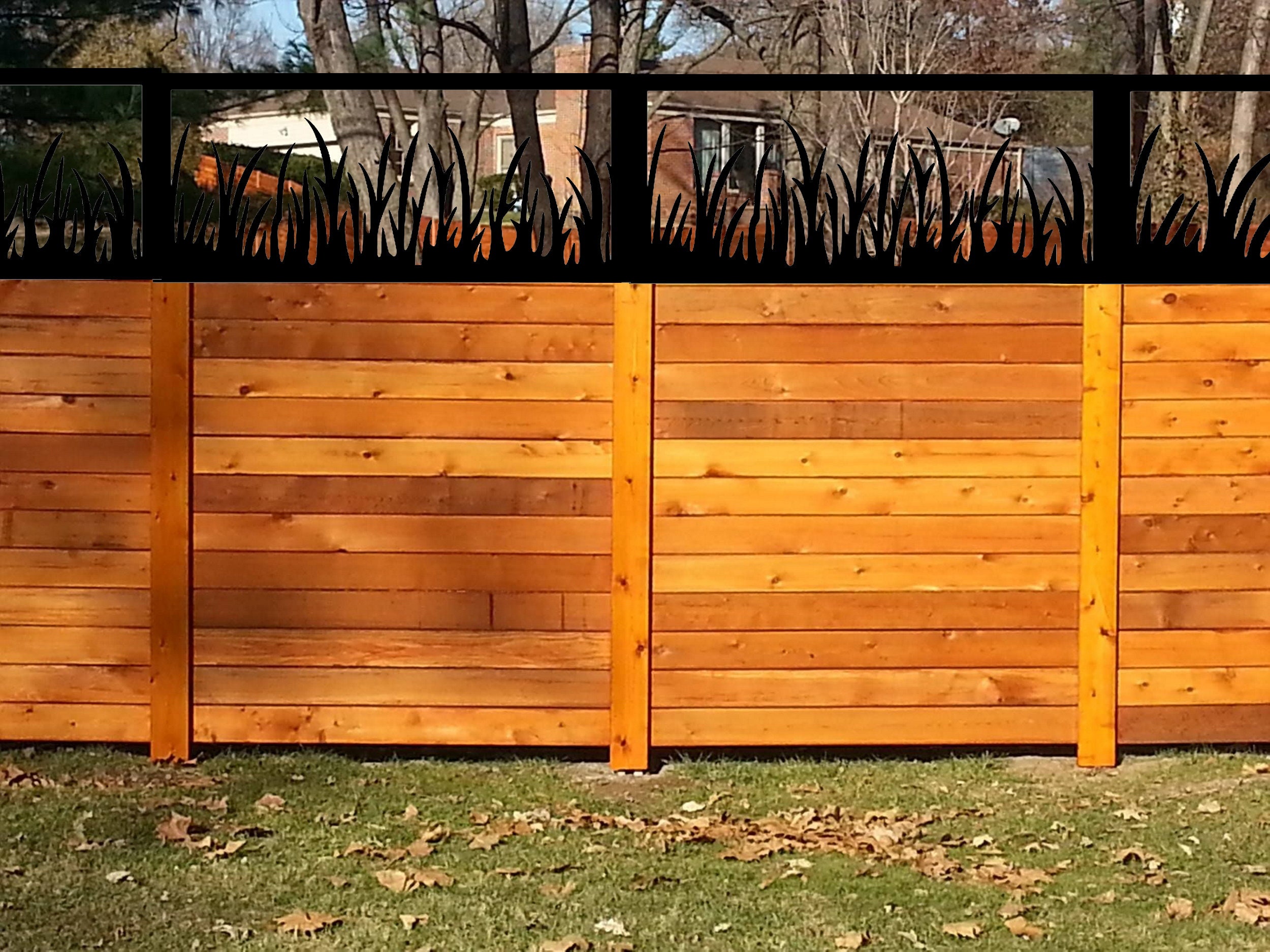 Decorative Steel/Wrought Iron Wall or Fence Topper Etsy