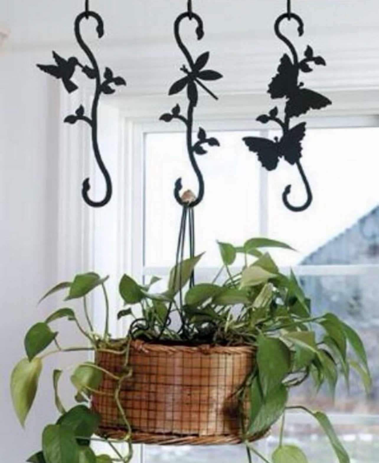 Decorative S Hook Plant Hangers 