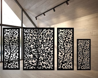 Metal Privacy Screen For Indoor and Outdoor | Custom Design Available