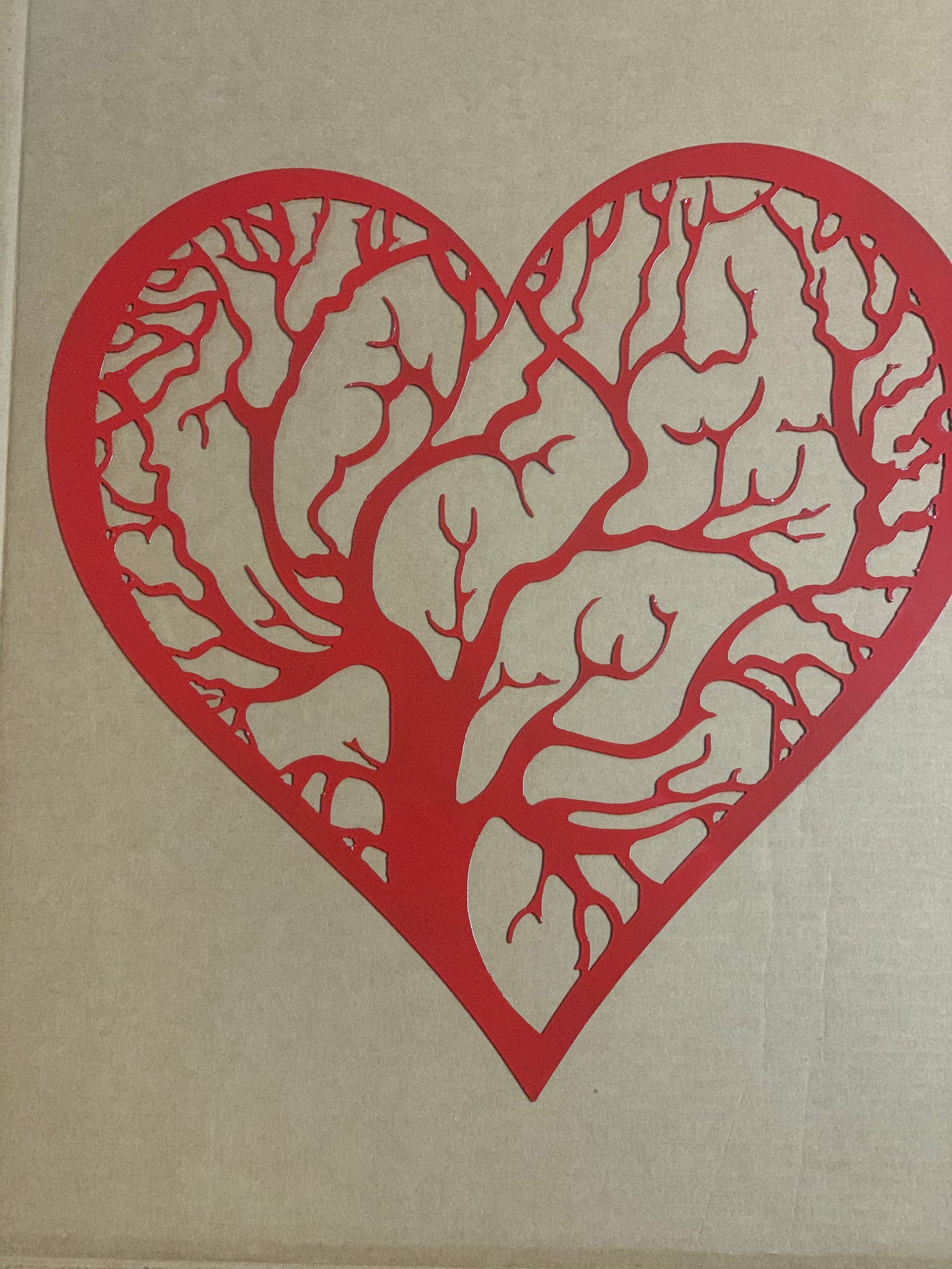 Metal Heart Wall Decor Valentine's Day Decor Heart of Etsy