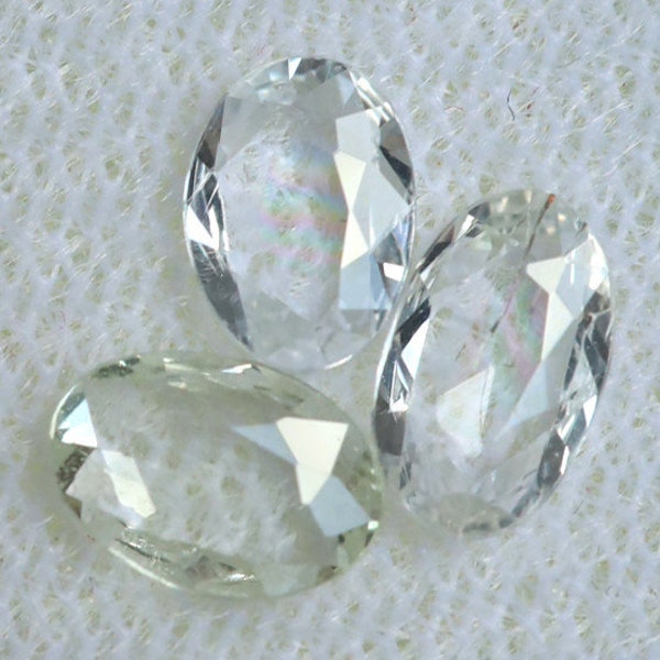 1.44 Carats Rose Cut Fancy White Sapphire Parcel