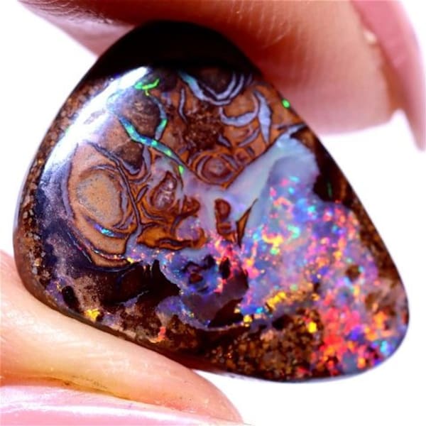 11.37 Carats Koroit Nut Opal Cut Stone