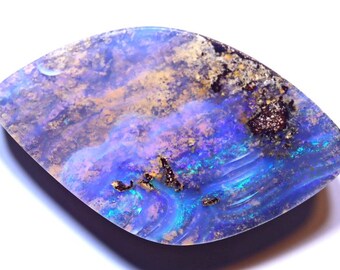 49.08 Carats Boulder Opal Cut Stone