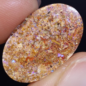 4.85 Carats Boulder Pipe Opal Cut Stone