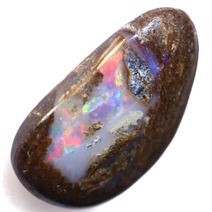 3.35 Carats Boulder Pipe Opal Cut Stone