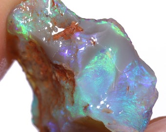 9.79 Karat Lightning Ridge Dunkelopal Rough