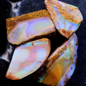 28.85 Carats Boulder Pipe Opal Rough Parcel