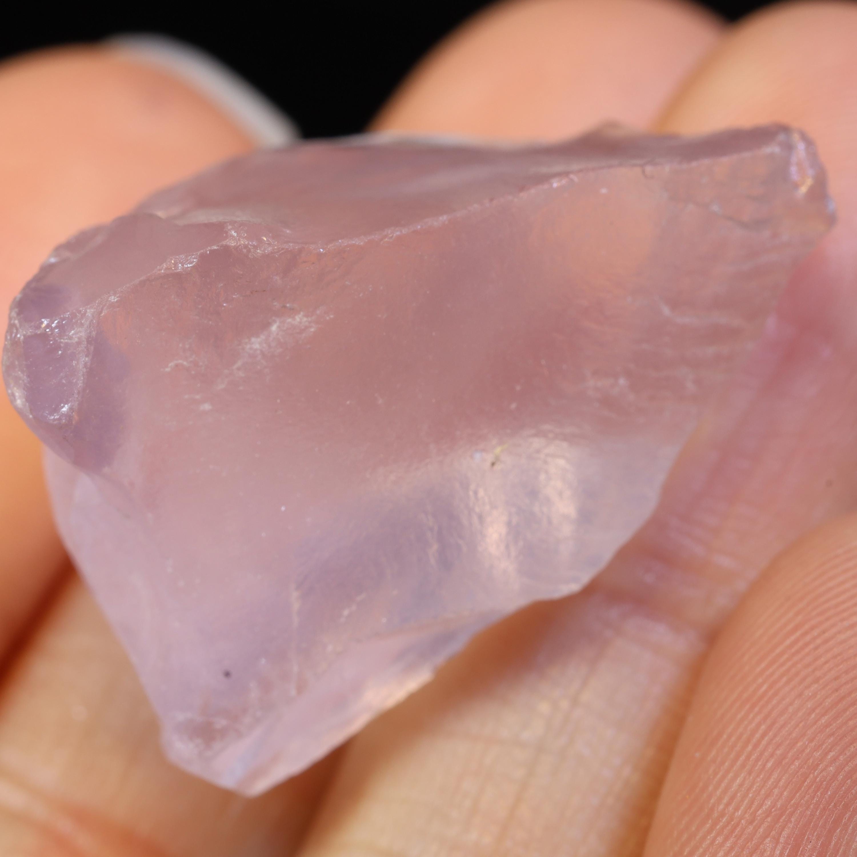 40.80 カラット ローズクォーツ原石 - Etsy 日本