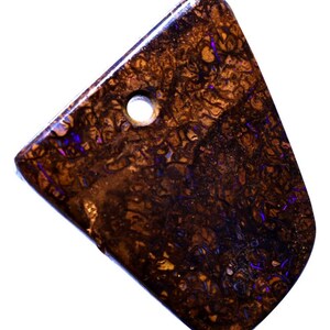 17.66 carats Drilled Koroit Opal Cut Stone