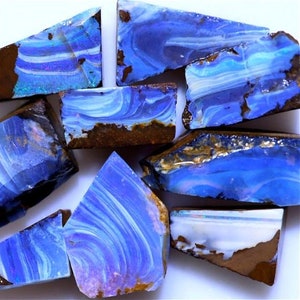 36.70 Carats Boulder Opal Rough Parcel
