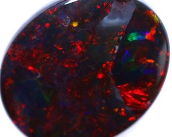 N1 9.05 carats Solid Opal Lightning Ridge