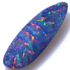 18.25 carats Lightning Ridge Opal Doublet Stone