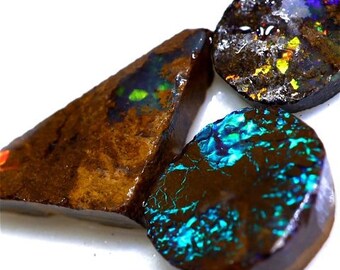 7.79 Carats Boulder Opal Rough Parcel