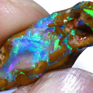 5.79 Carats Boulder Opal Pipe Rough
