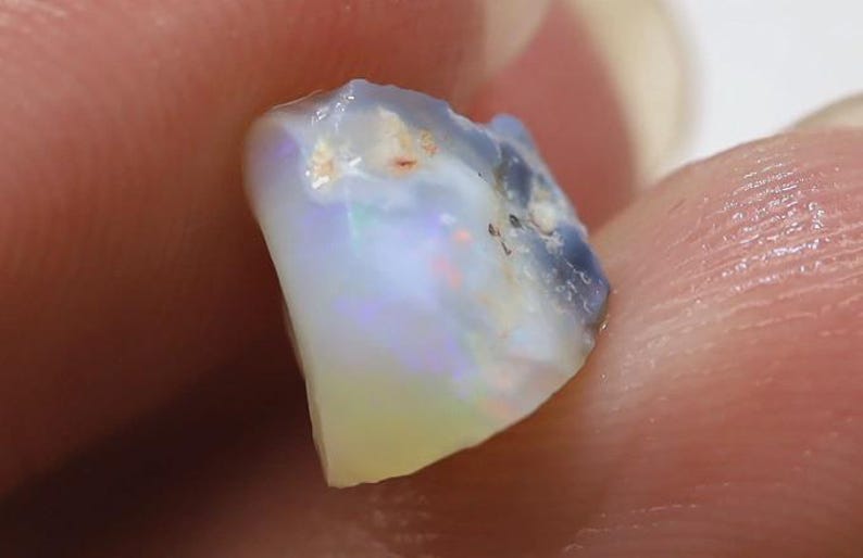 Lightning Ridge Rough Opals 2.88 Carats Lightning Ridge Dark Opal Rough Parcel - Etsy UK