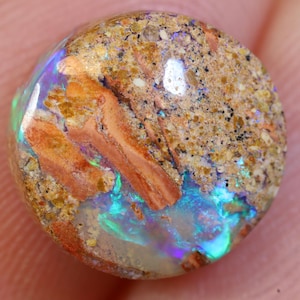 2.65 Carats Boulder Pipe Opal Cut Stone