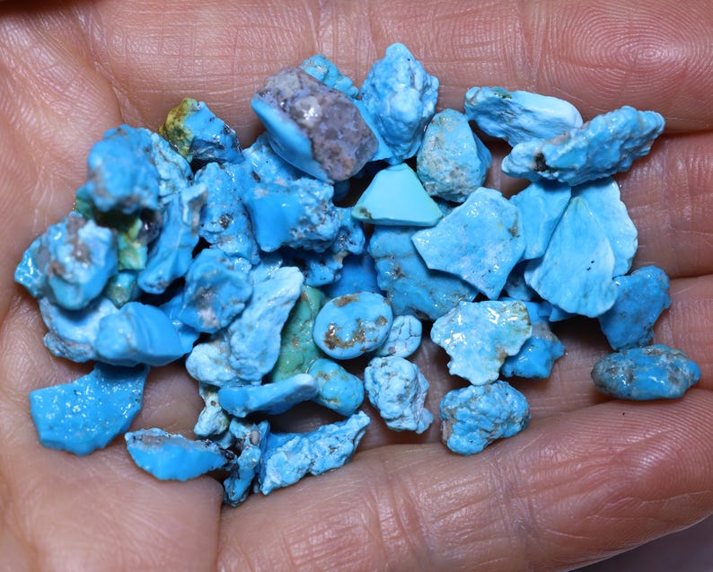 73.35 Carats Castle Dome Turquoise Rough Parcel - Etsy UK