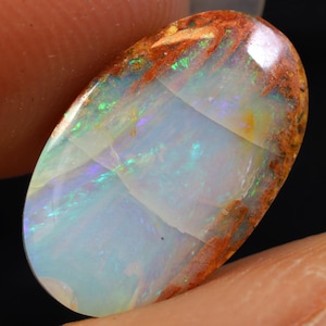2.25 Carats Boulder Pipe Opal Cut Stone