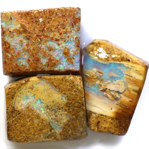 17.55 Carats Boulder Opal Pipe Rough Parcel