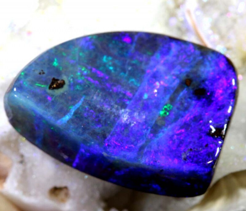 7.49 CTS ボルダーオパール 研磨済み - 天然、無処理 - Etsy 日本