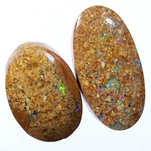 4.00 Carats Boulder Pipe Opal Cut Stone Parcel