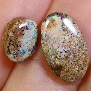 2.40 Carats Boulder Pipe Opal Cut Stone Parcel