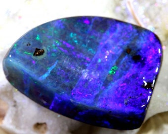 7.49 CTS Boulder Opal Polished  - natural, NO treatment