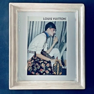 Framed Poster Prints - Louis Vuitton Colored by Art Mirano ( Fashion > Fashion Brands > Louis Vuitton art) - 24x24x1