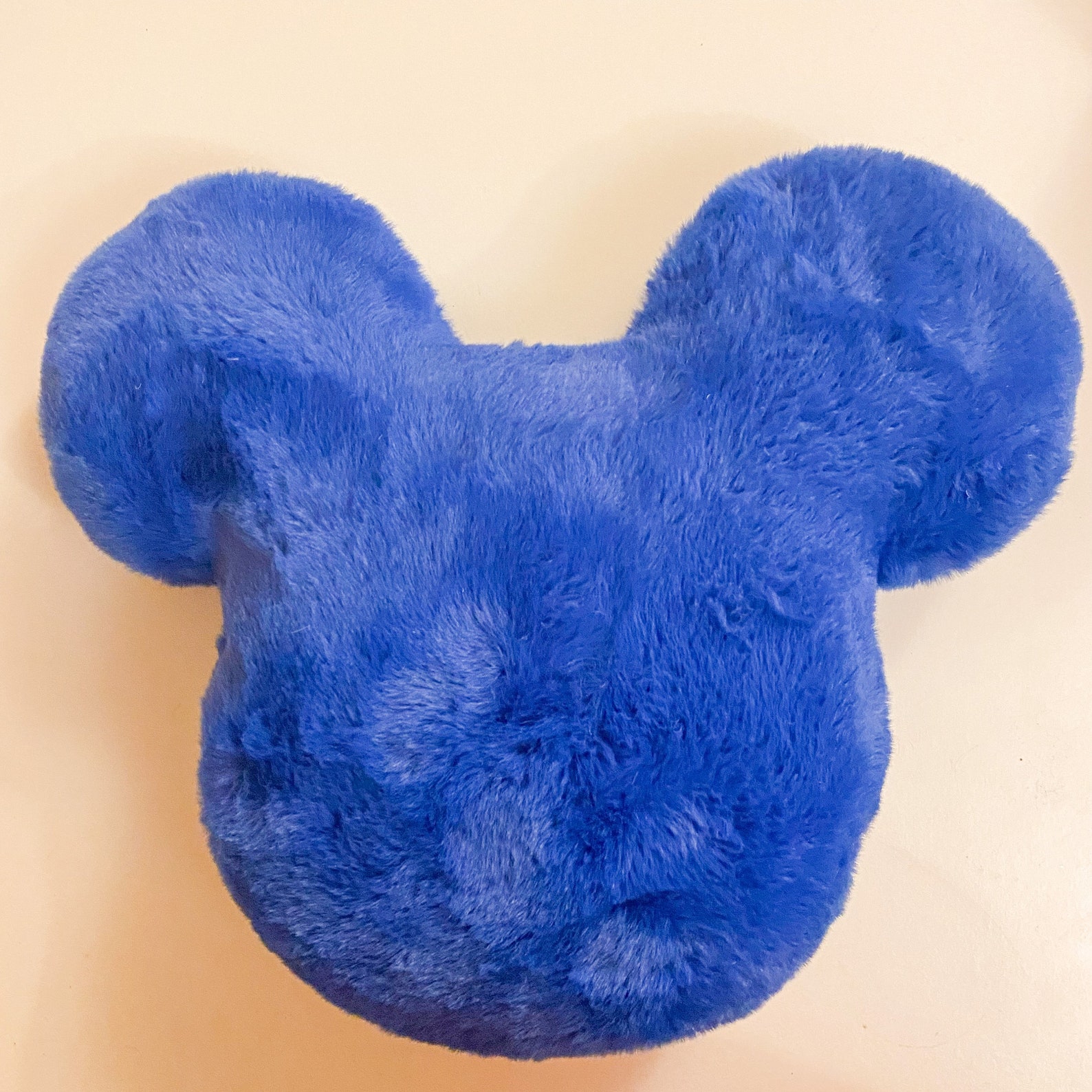 Fluffy Disney Mickey Pillow/cushion / Mickey Fluffy Cushion/ Etsy