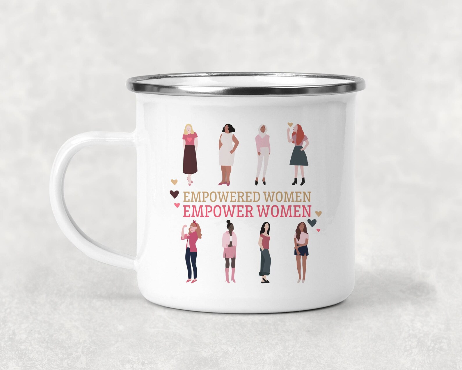 Empowered Women Empower Women Camp Mug Feminist Gifts Camping | Etsy