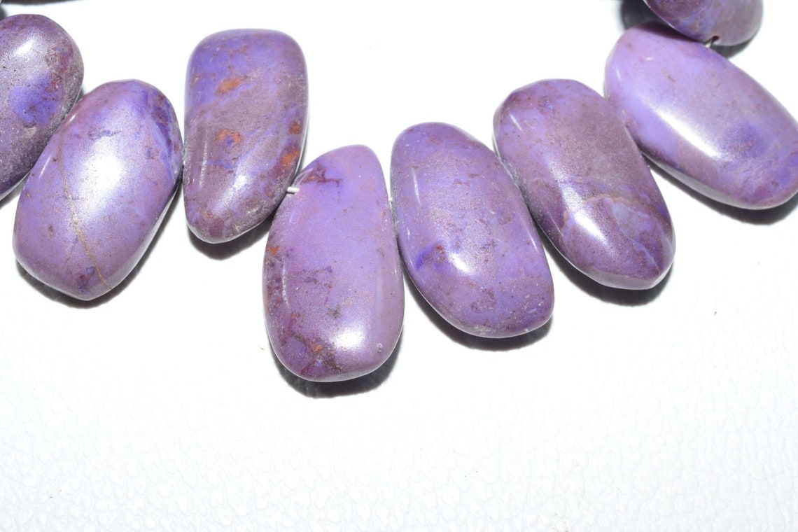 Outstanding Purple Jasper Beads/AA Purple Jasper Etsy