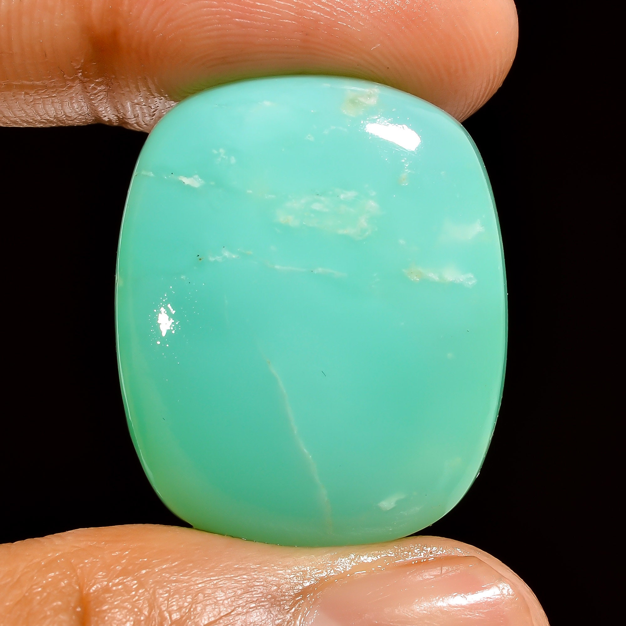 Natural Chrysoprase Gemstone/Attractive Chrysoprase Cabochon | Etsy