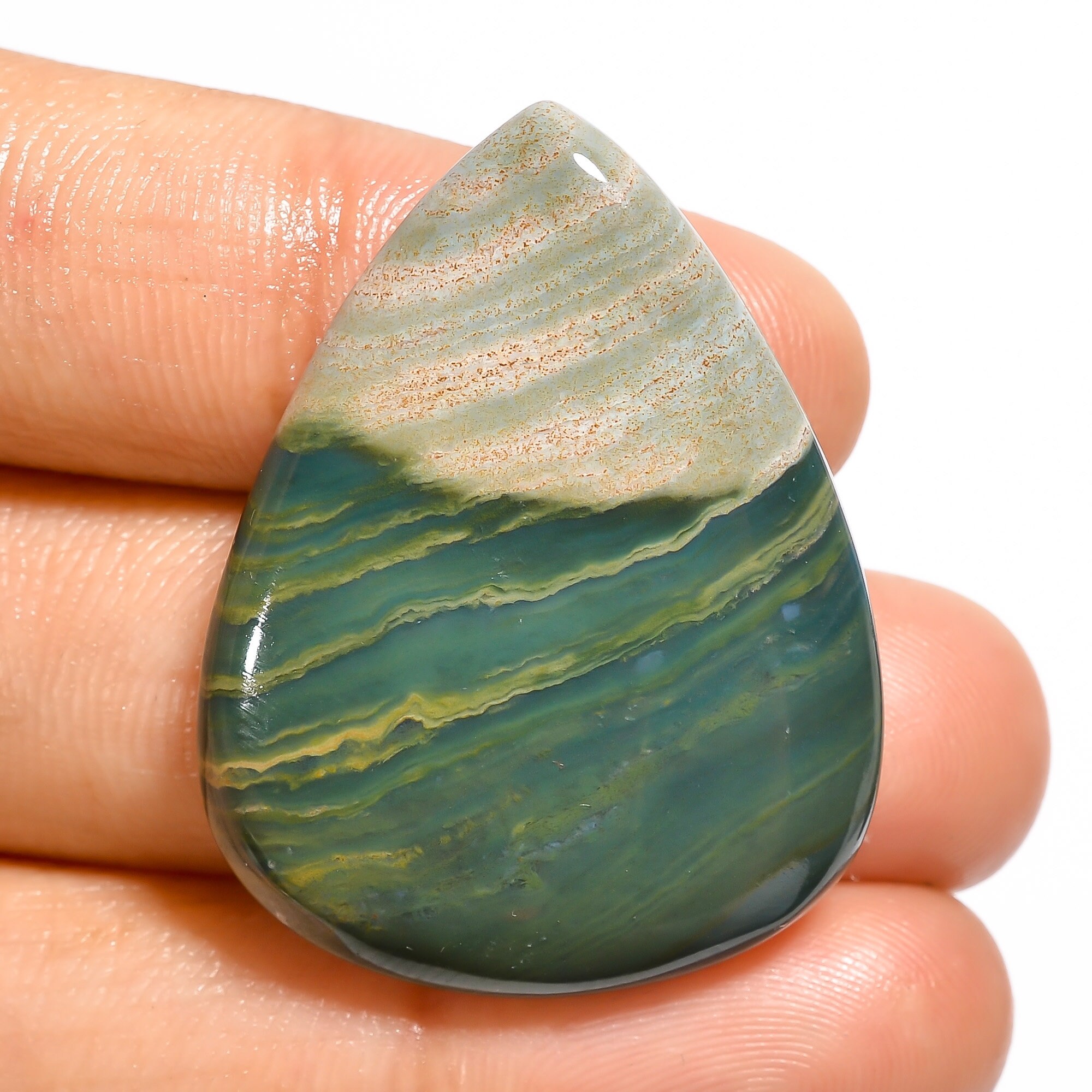 Larsonite Jasper Gemstone/Larsonite Jasper Pear Shape/Natural Etsy