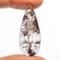 Awesome Copper Rutile Quartz Gemstone\/Cabochon Rutile Quartz Loose Gemstone\/Rutile Quartz Pear\/Copper Rutile Quartz Stone\/36x14x6mm\/N-6793 product logo