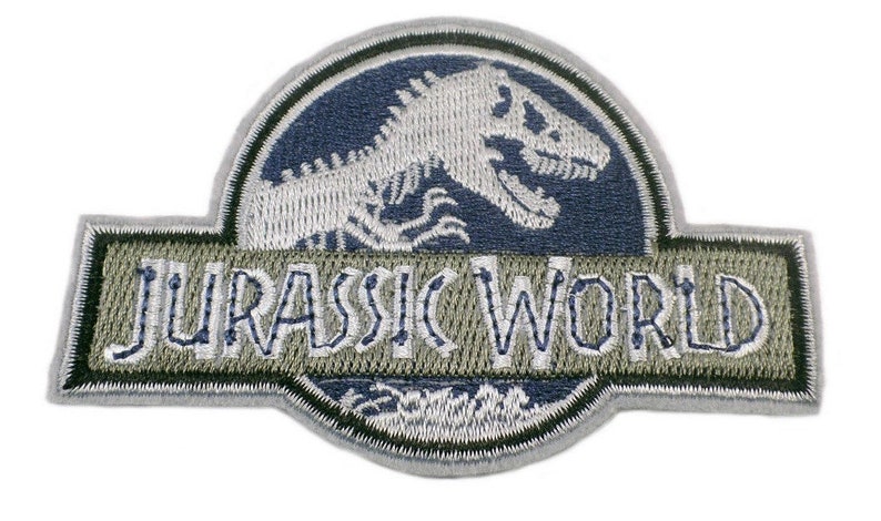 Jurassic World Park Security  Blue Uniform/Costume Patch 4 inches wide