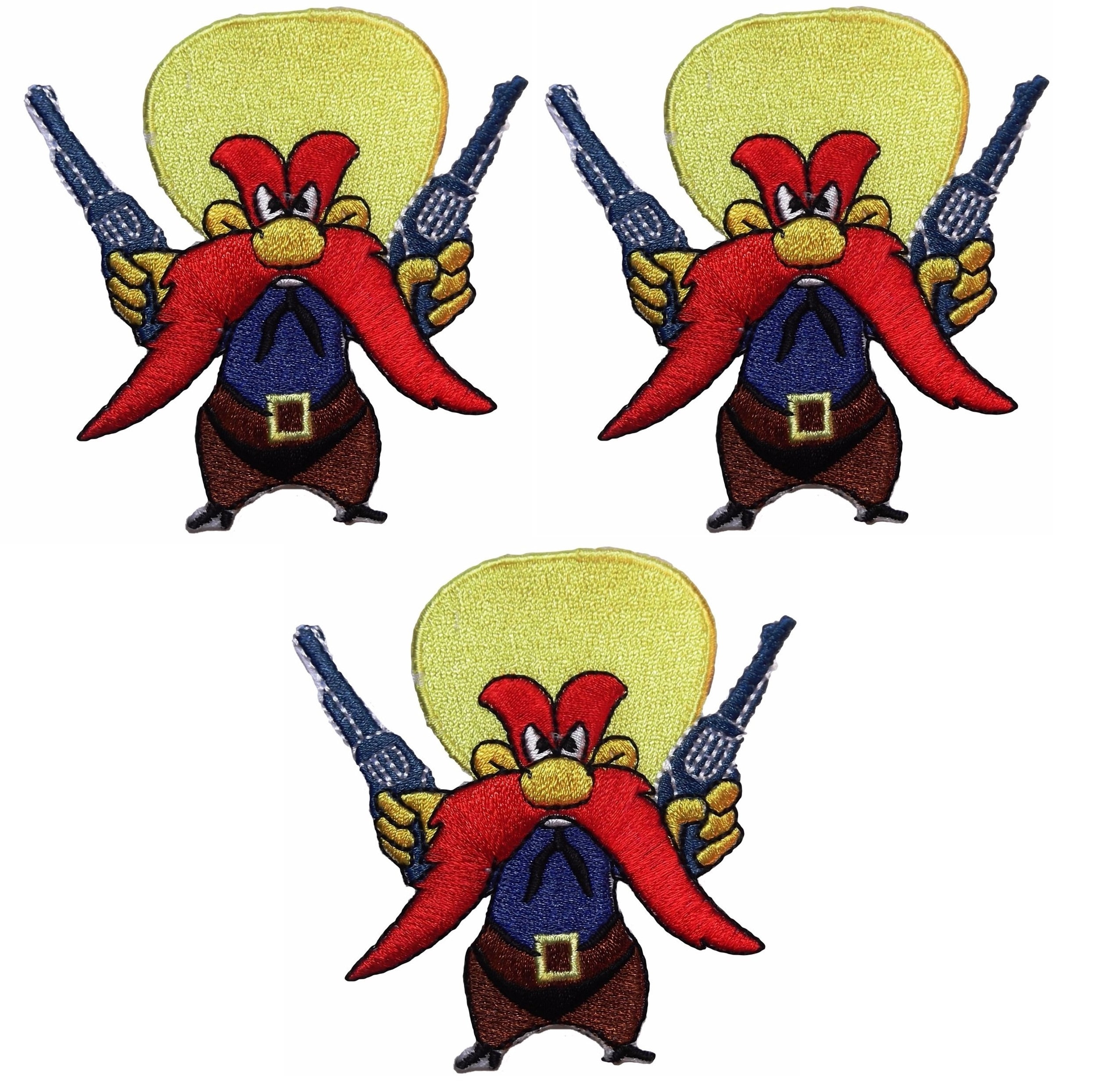 Looney Tunes Marvin the Martian w// Gun Iron-on//Sew-on Embroidered PATCH