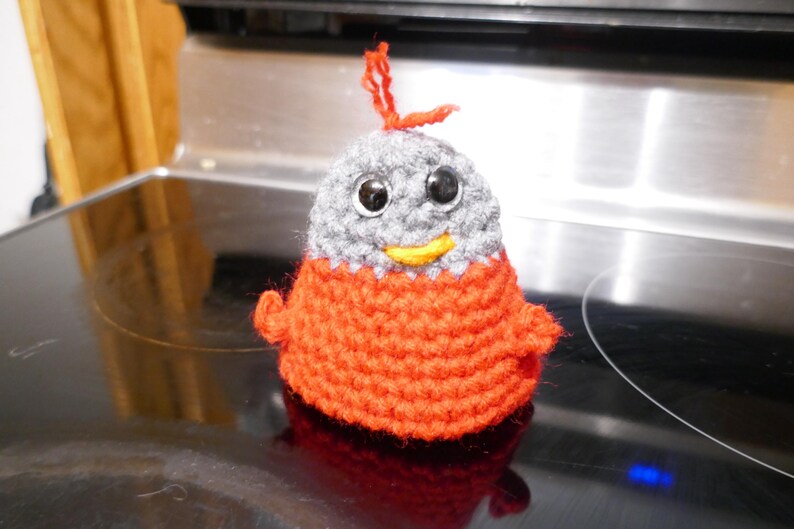 Flip-A-Bird Stuffie | Novelty Plush | Gag Gift | Friend Gift cardinal red