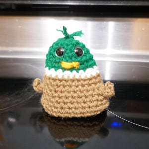 Flip-A-Bird Stuffie | Novelty Plush | Gag Gift | Friend Gift mallard green