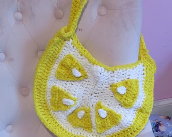 Lemon Beach Bag/Tote