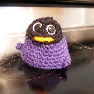 Flip-A-Bird Stuffie | Novelty Plush | Gag Gift | Friend Gift Purple