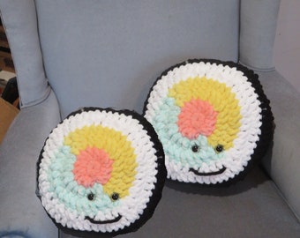 Kawaii Sushi Pillow--Cute Dorm Room Decor, Kawaii, Sister Gift, Christmas Gift