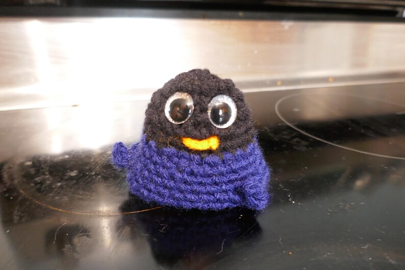 Flip-A-Bird Stuffie | Novelty Plush | Gag Gift | Friend Gift navy blue