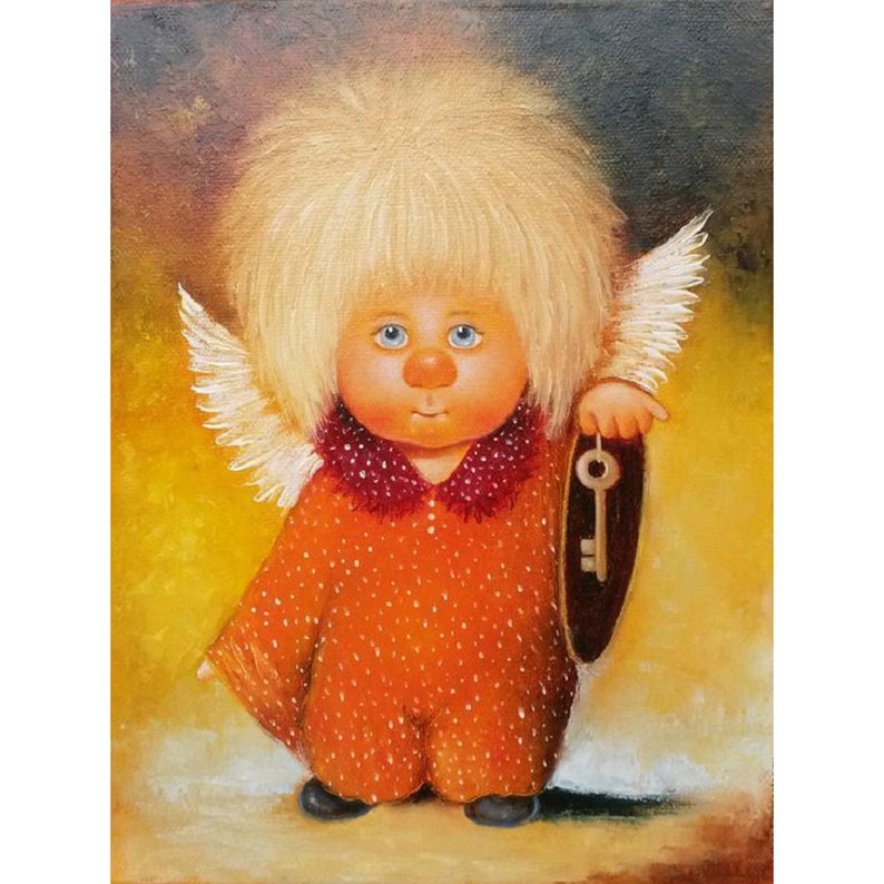 Cartoon Diamond Painting Cross Stitch Little Girl 5D DIY Full Drill Child Diamond Mosaic Painting Rhinestones Gift