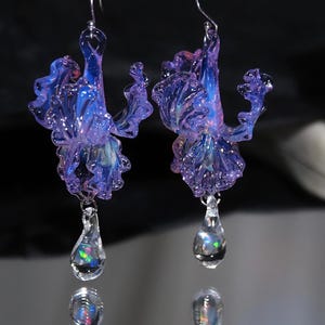 Iris Earrings - Etsy
