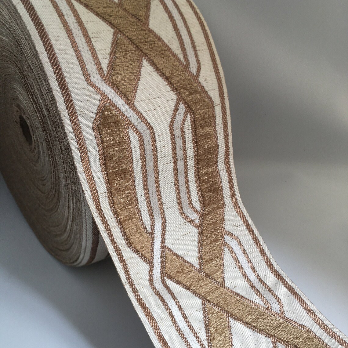 Curtain trim tape 90mm fabric tape trim ribbon trim curtain Etsy