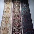 jacquard trim yard, jaquard embroidered renaissance fabric trim for sewing, antique woven vintage clothing deco